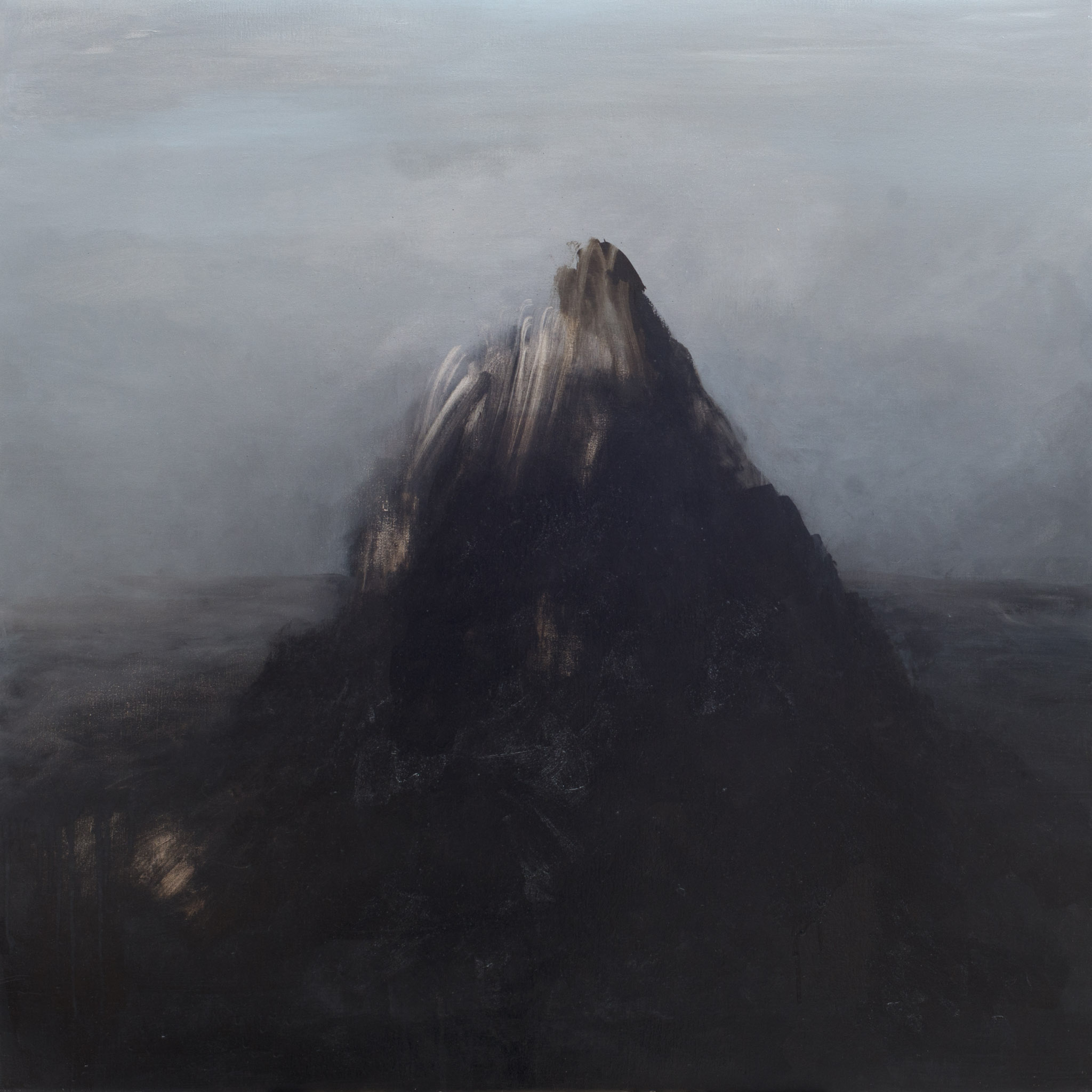 El triunfo de la derrota, 2016, óleo sobre tela, 100 × 100 cm